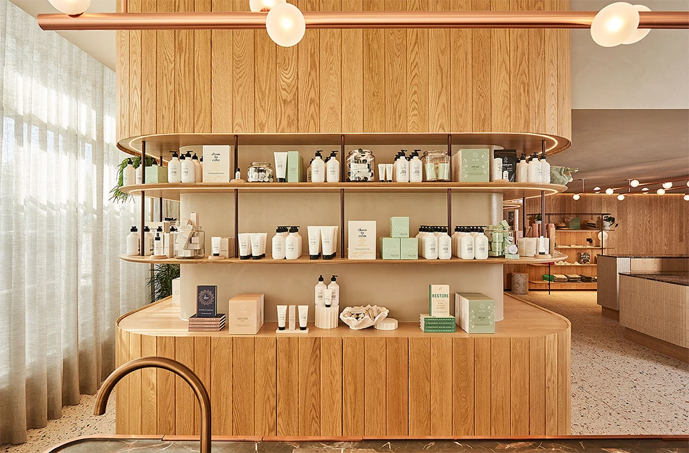 Aurora retail with ASPAR skincare